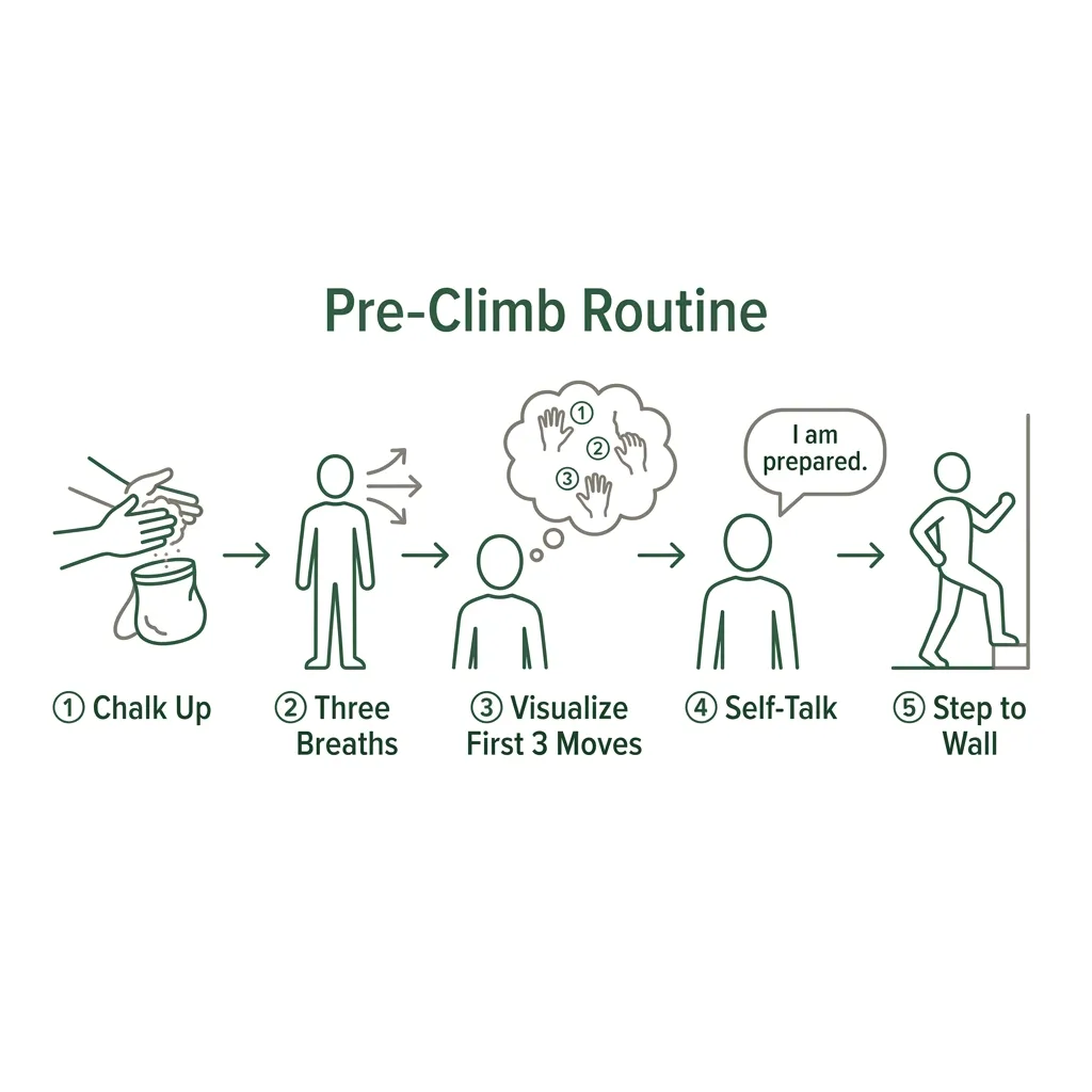 Pre Competition Routines Examples ๆๅฒฉ็ฅ่ฏๅบ | Climbing Knowledge Base